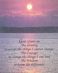 grant me the serenity...