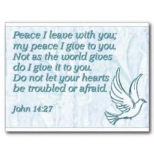my peace i give you John 14.27